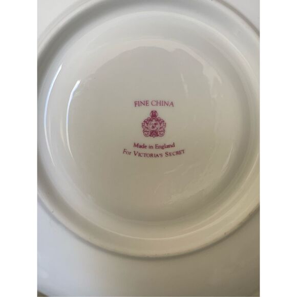 Victoria Secret Rose Teapot with matching Cups and Saucers #tea party - Picture 8 of 10